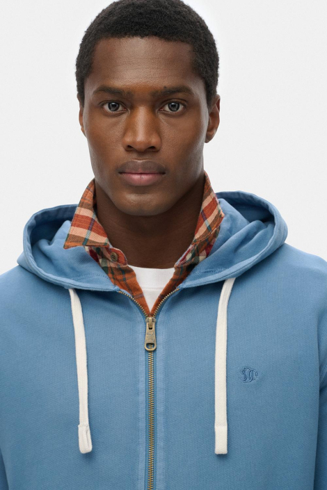 Superdry blauwe heren vest
