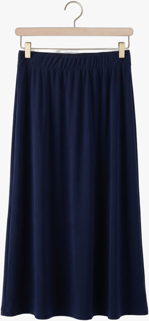 blauwe penn & ink maxirok skirt