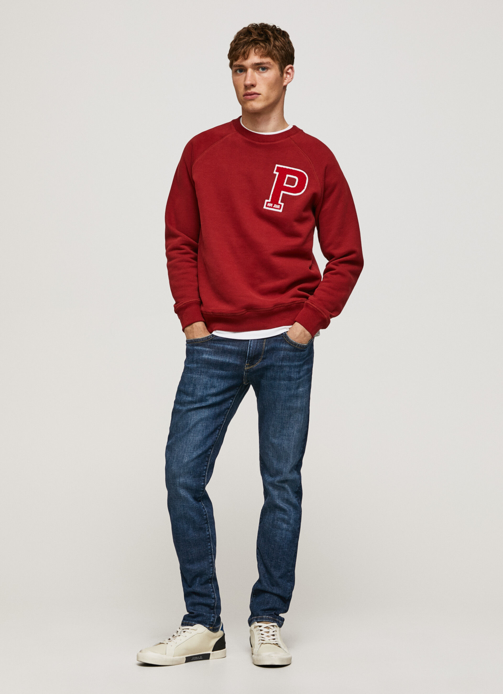 Calça jeans Hatch Fit Slim com cintura baixa - jeans