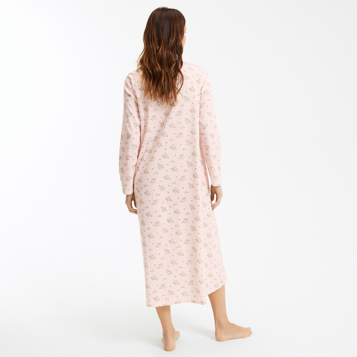 ANNE WEYBURN<br>Camisola de malha de algodão com estampa floral