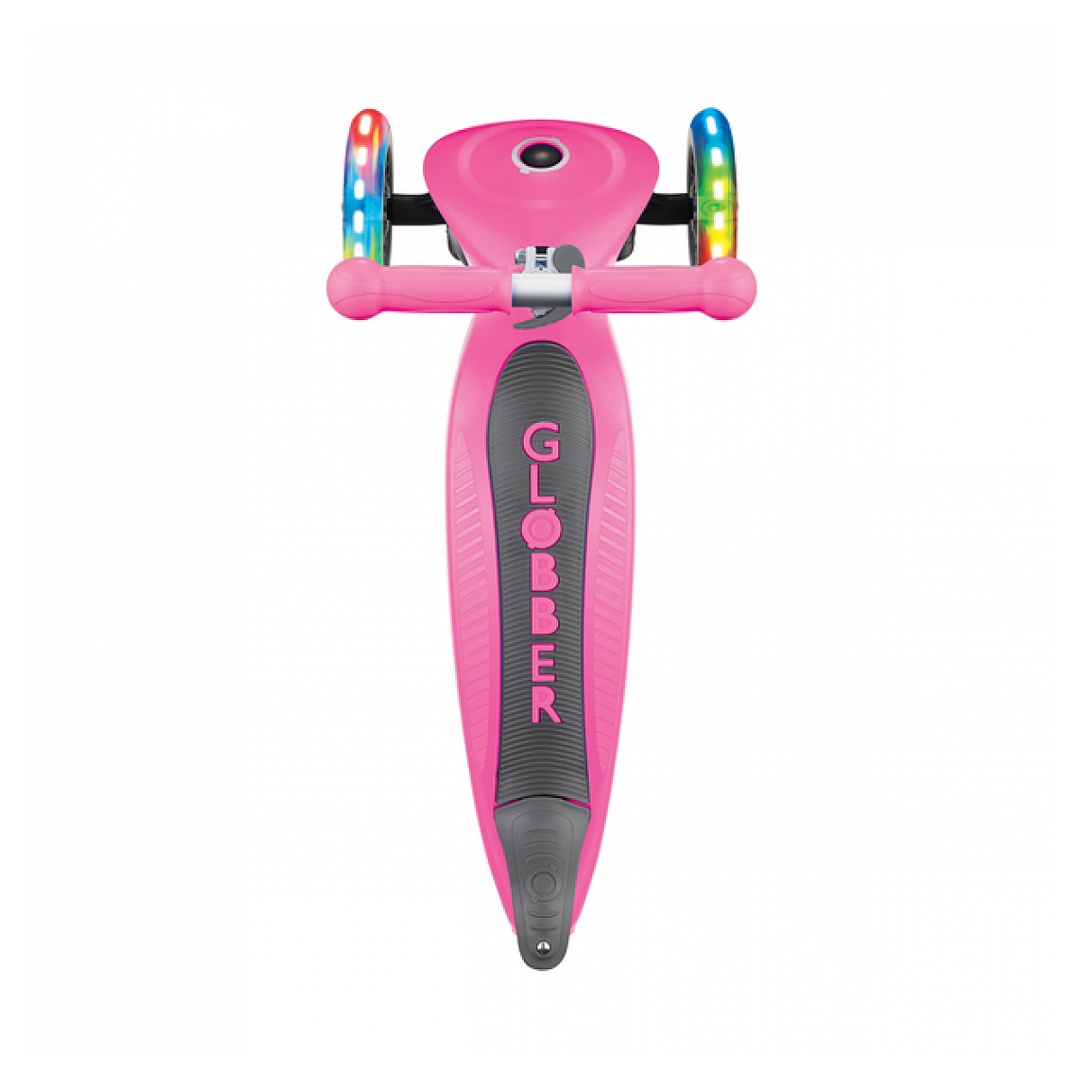 Trottinette enfant lights pliables primo rose fluo-fuchsia