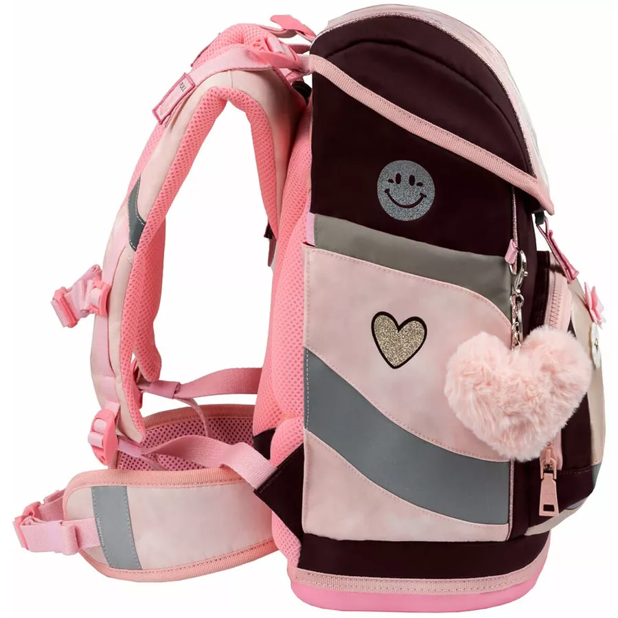 Belmil Schulranzen Premium Smarty Plus Set 5-teilig Glam