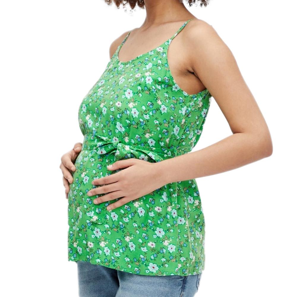 Mamalicious Top de Grossesse Vert Femme Mamalicious Lena