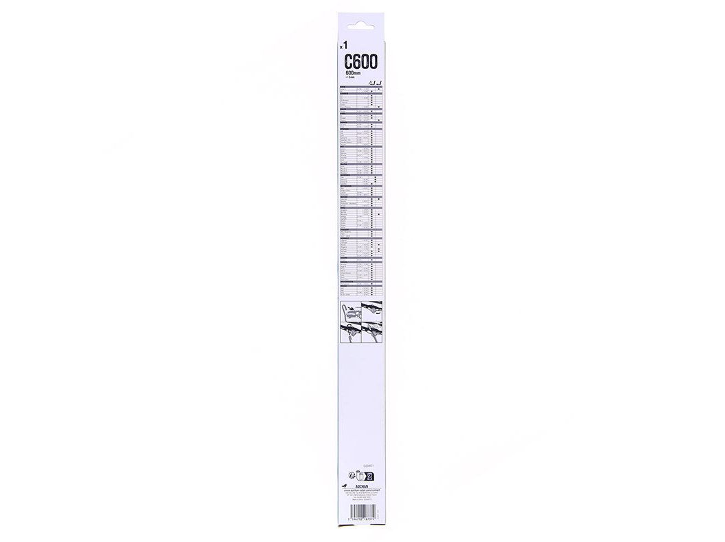 ESCOVA LIMPA PÁRA-BRISAS AUCHAN G600 1 UNIDADE