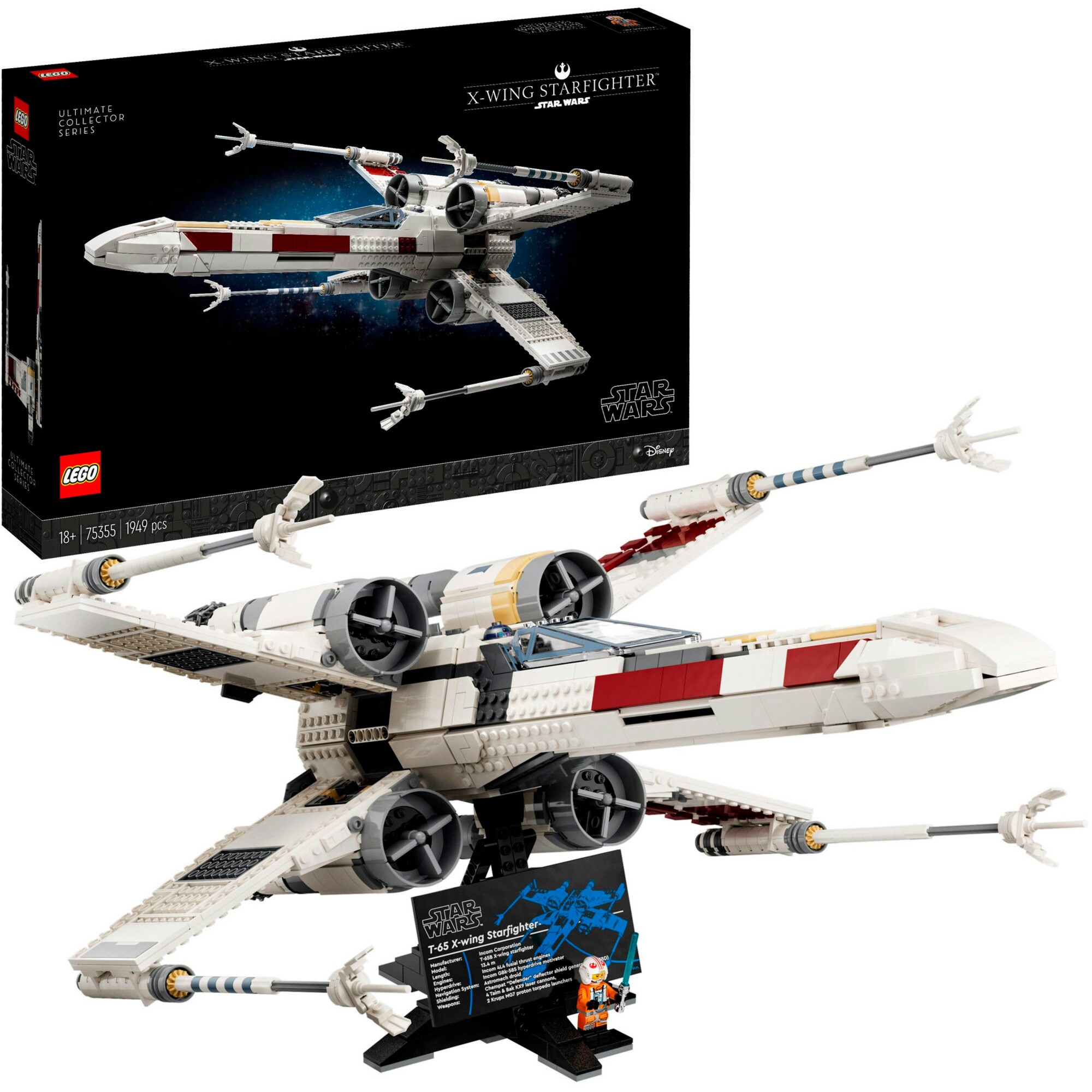 LEGO Konstruktionsspielzeug Star Wars X-Wing Starfighter