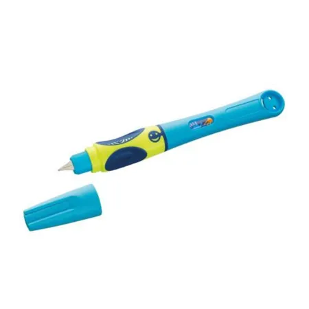 Pelikan griffix® 4 Füllhalter, neon fresh blue, rechts