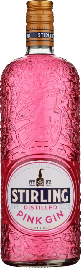 STIRLING PINK GIN 1LTR