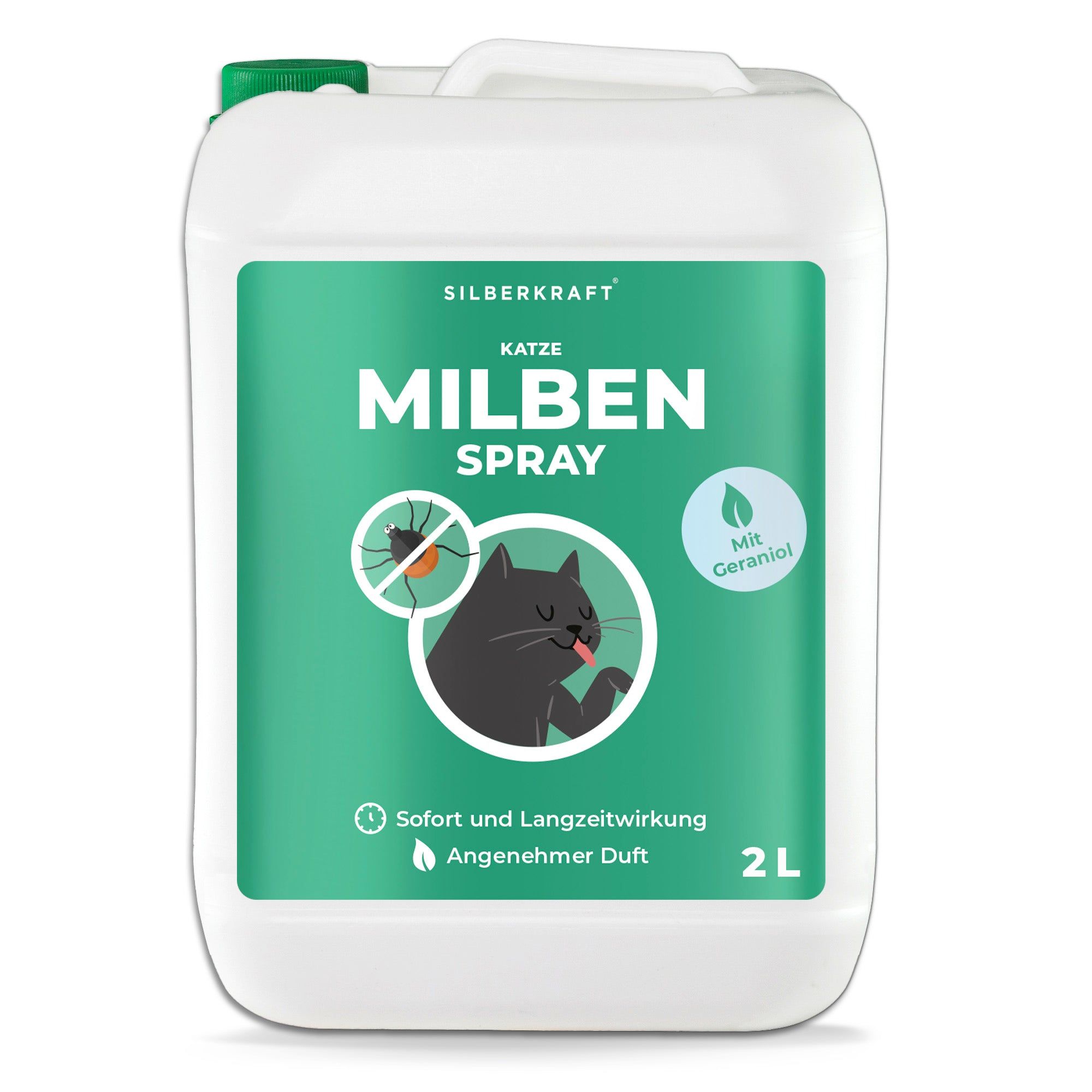 SILBERKRAFT Milbenspray Katzen