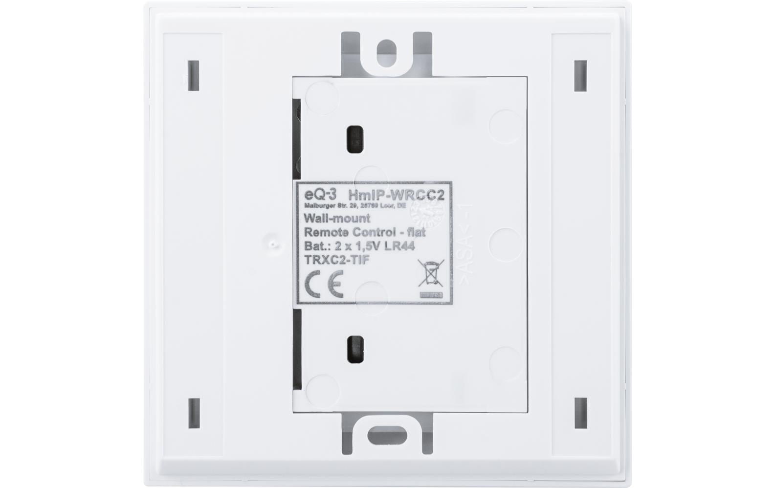 Smart Home Wandtaster flachWandtaster – HmIP-WRCC2