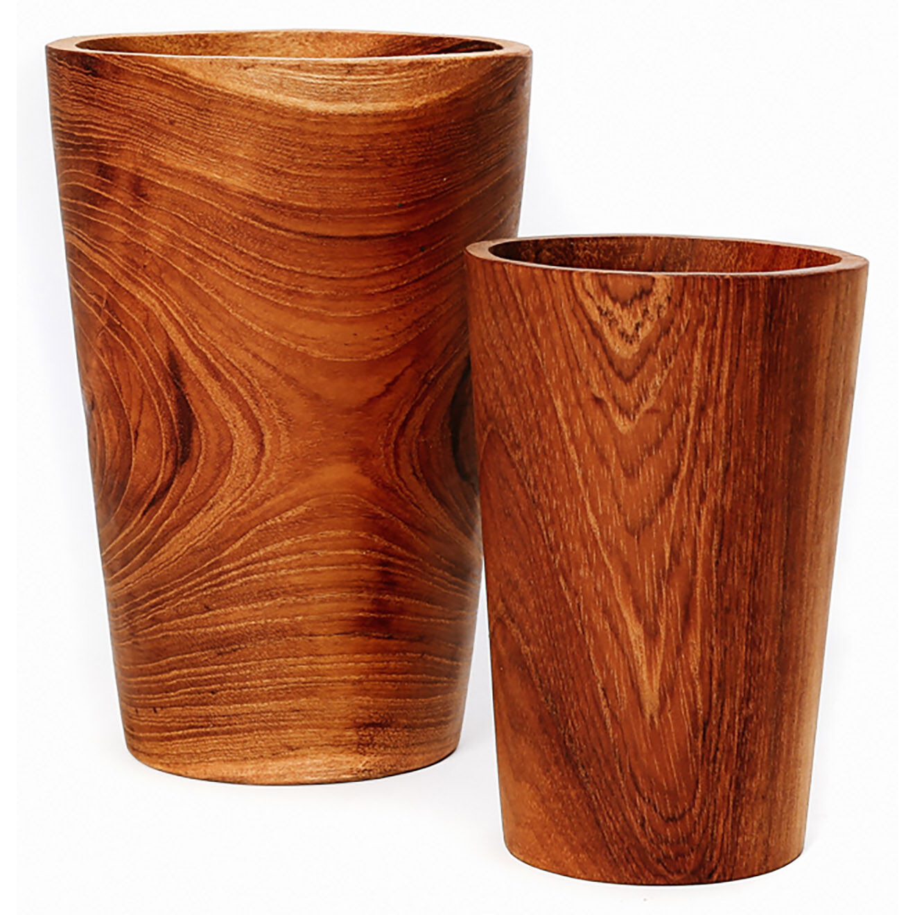 Bazar Bizar Tasse en Teck naturelle - D.11 cm