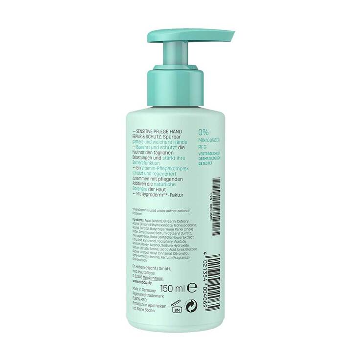 Eubos Sensitive Hand Repair & Schutz Creme , 150 ml