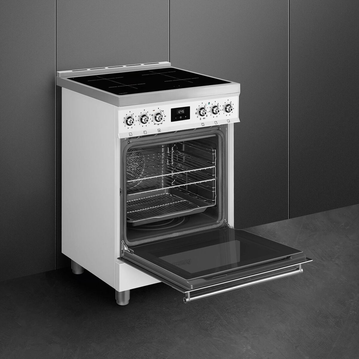 C6IPWHM2 Induksjonskomfyr Classic 60 cm, hvit