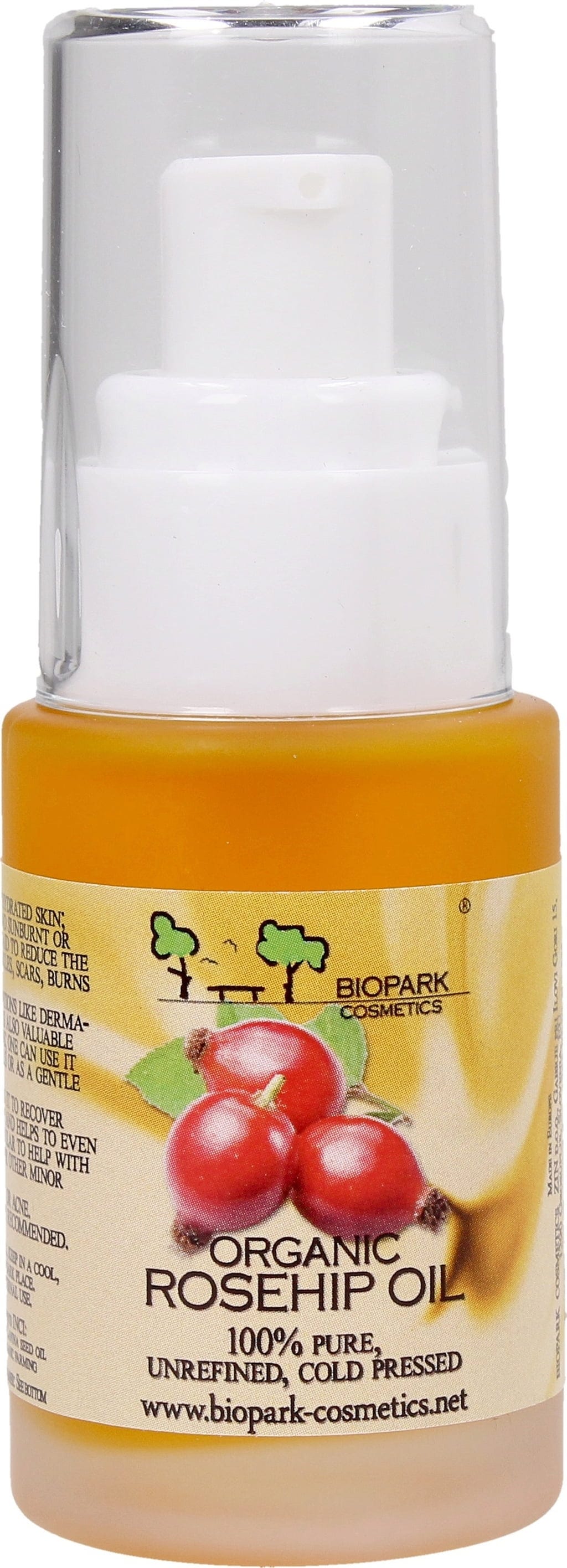 Biopark Cosmetics  Organic Rosehip Oil, 30 ml