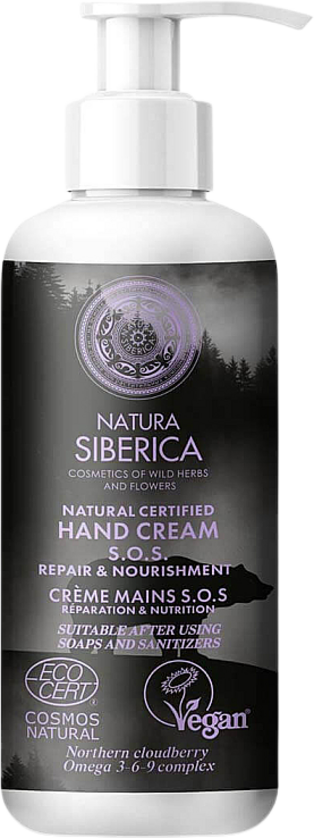 Natura Siberica  SOS Hand Cream Repair & Nourishment, 250 ml