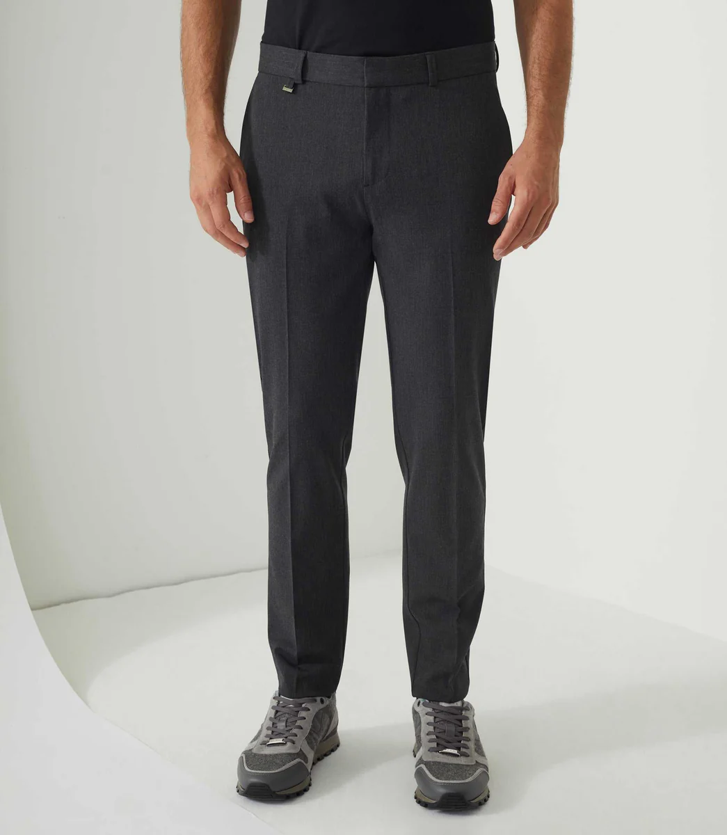Pantalon ville gris moyen 