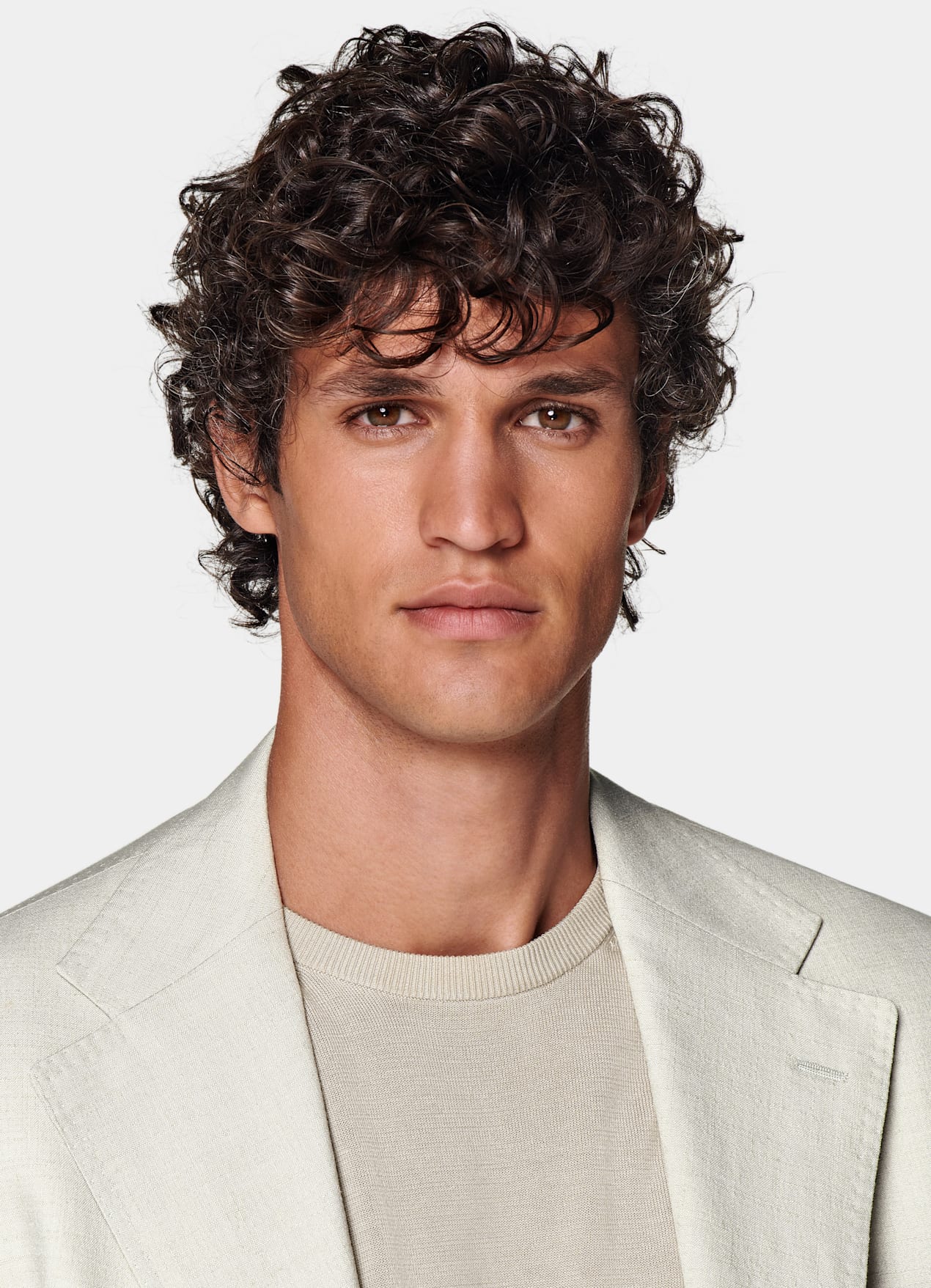Blazer Roma coupe Relaxed sable