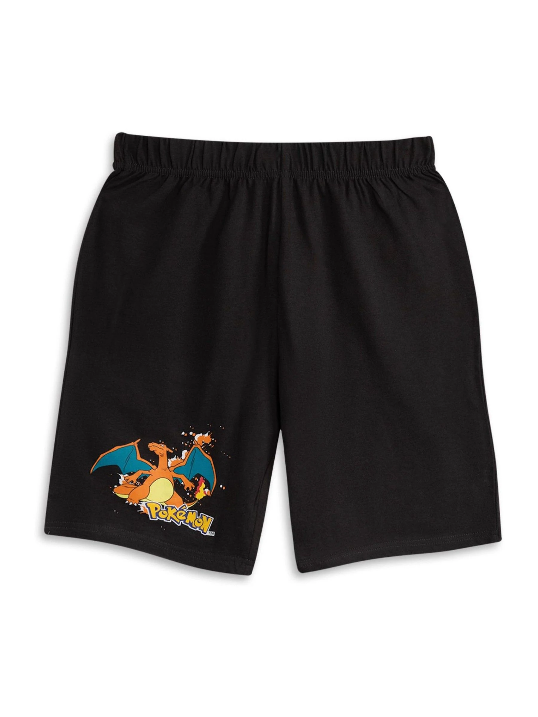 Vanilla Underground Cotton Pokemon Multicoloured Short Sleeve Short Leg Pyjamas Set Pack of 2