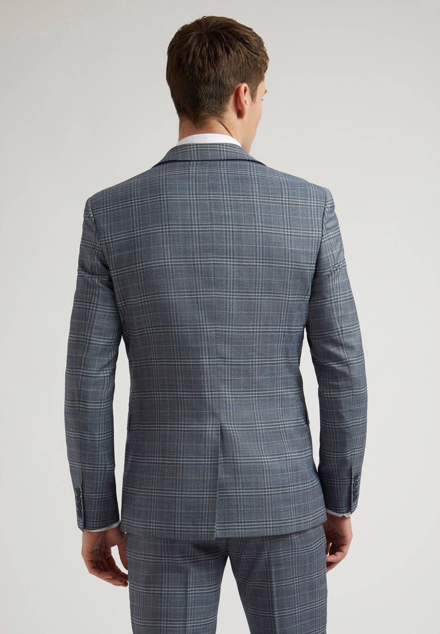 Ted Baker| Herren Jacke Dusty Blue Check