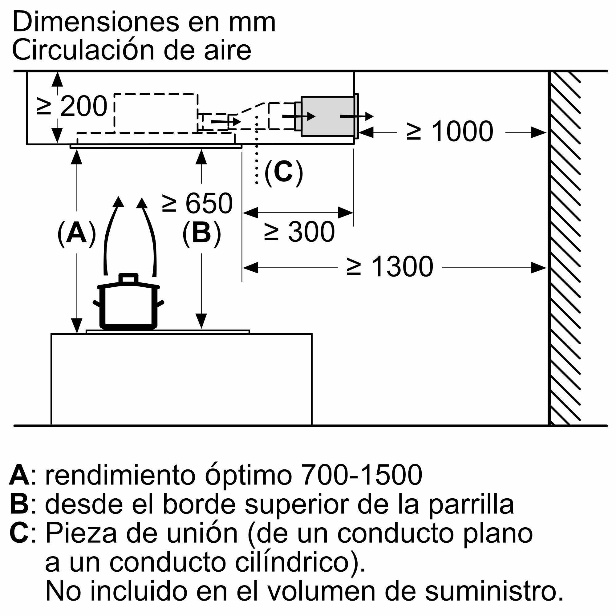 Extrator de teto Série 6, 90 cm, aço inoxidável, DRC96AQ50