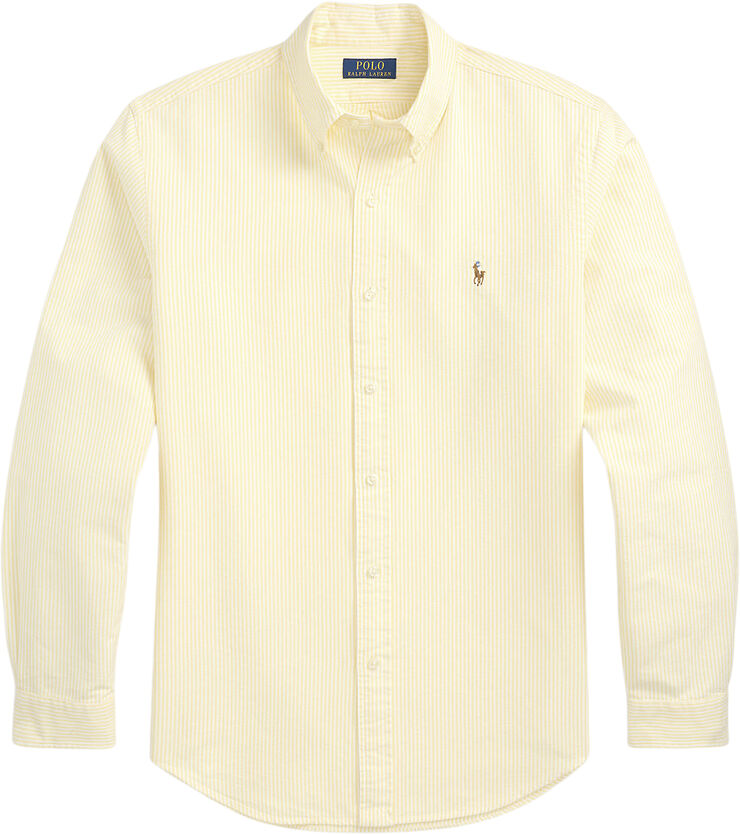 Polo Ralph Lauren CLASSIC OXFORD-CUBDPPCS UNI STRIPE 6636d yellow oxford/white