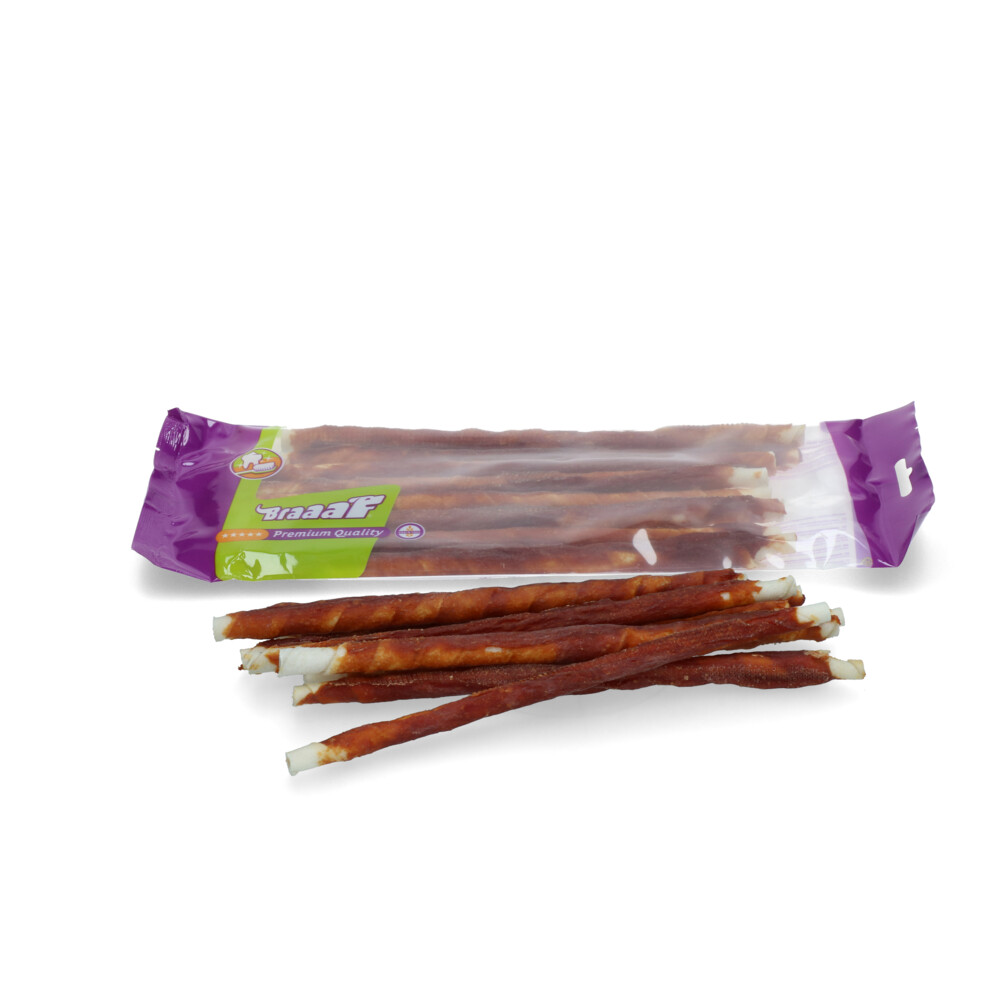 Braaaf Rol Sticks Eend 25 cm240 gr