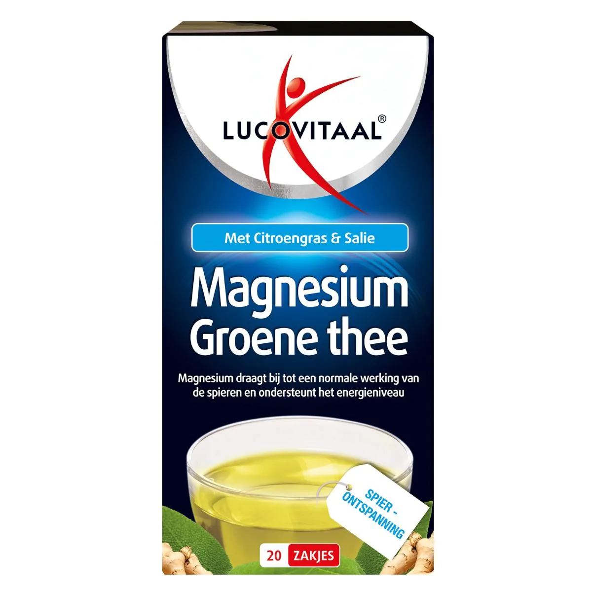 Magnesium thee 20 zakjes