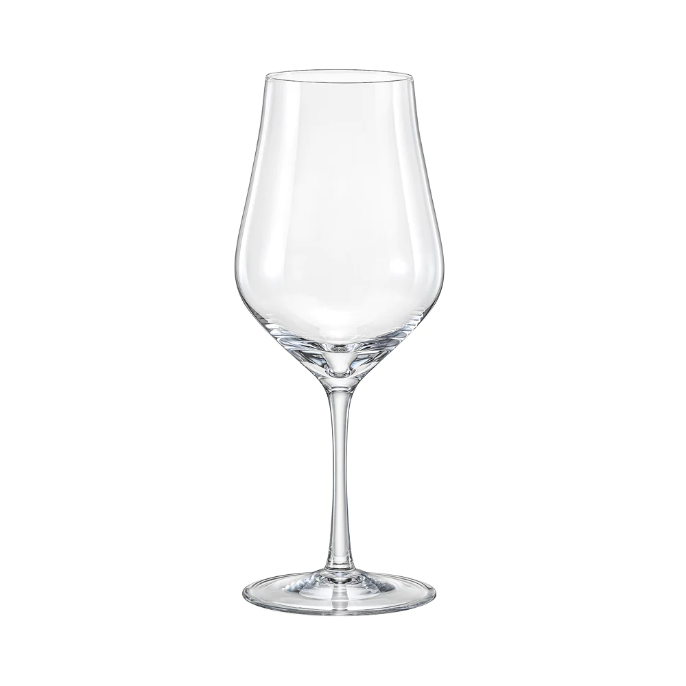 Boîte de 6 verres à pied Tulipa 35 cl en cristallin Table passion