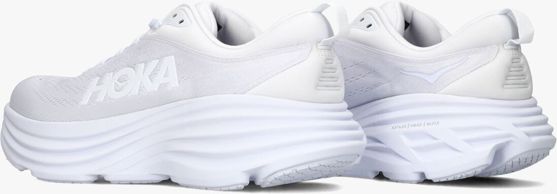 witte hoka lage sneakers bondi 8