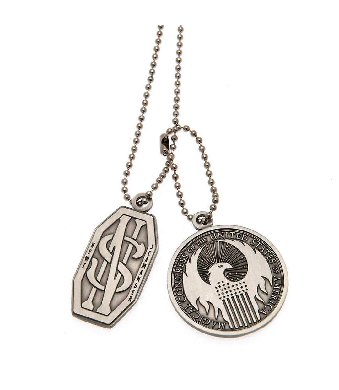 Fantastic Beasts And Where To Find Them - Plaques d'identité militaire (Argenté) (Taille unique) - UTTA3026