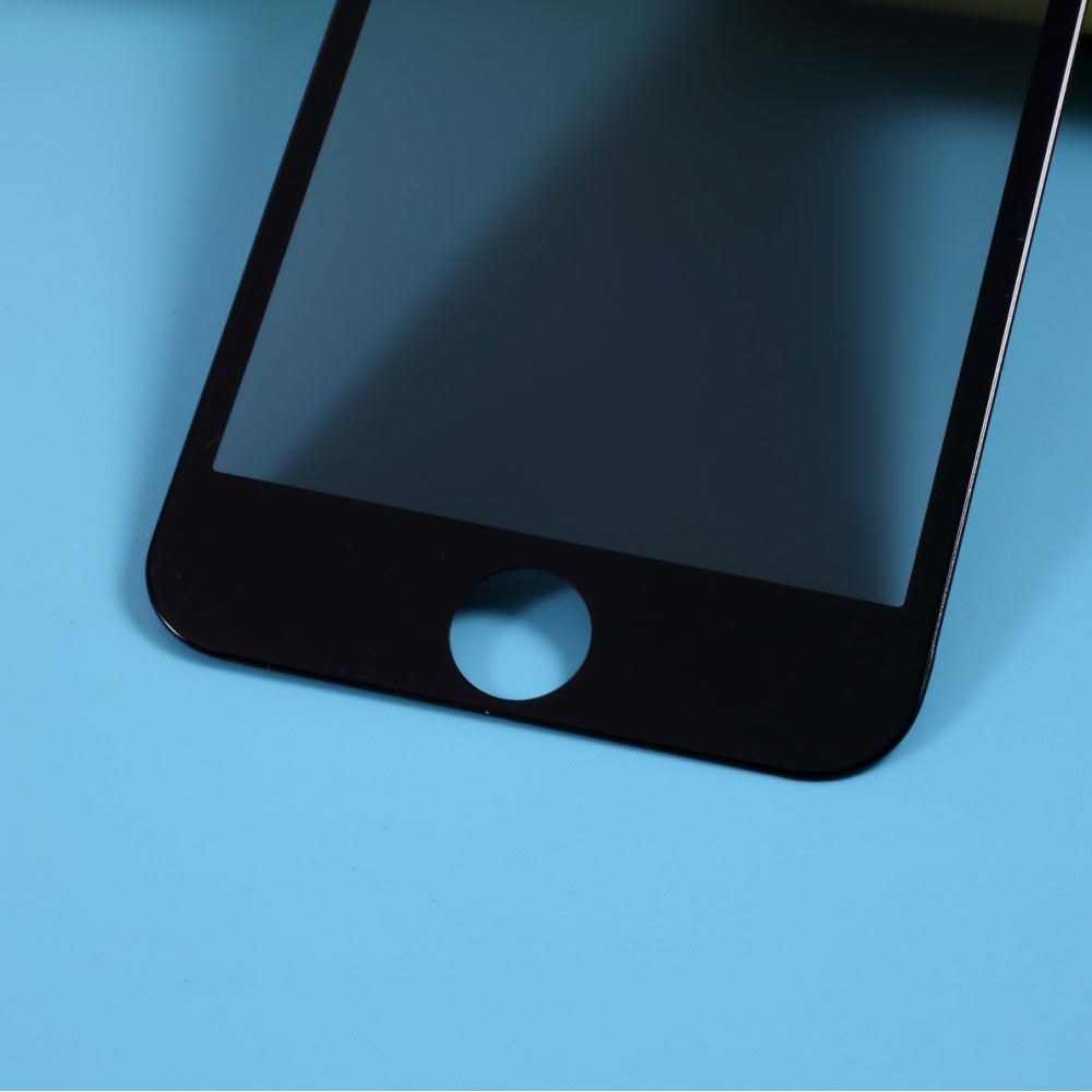 iPhone SE (2022/2020) / 8 / 7 / 6S Privacy 4D Vollbild Panzer Display Anti Spy - Schwarz