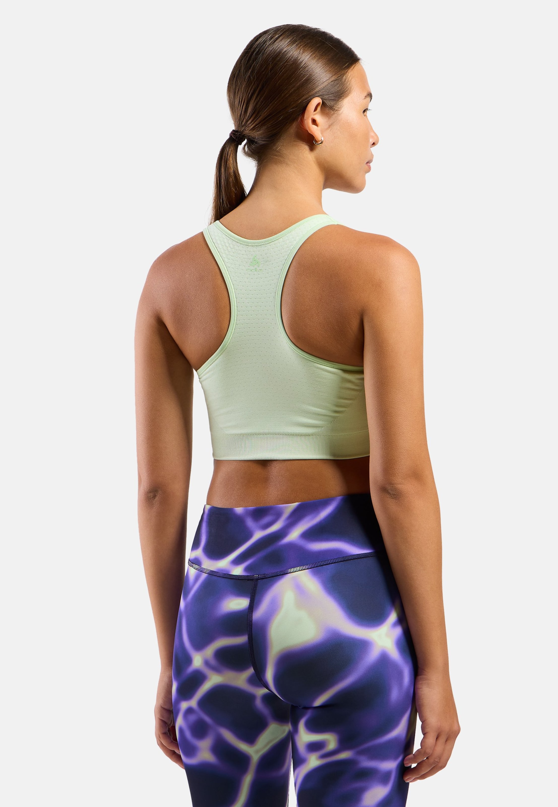 Seamless Sport-BH mit mittlerem Halt in ambrosia melange