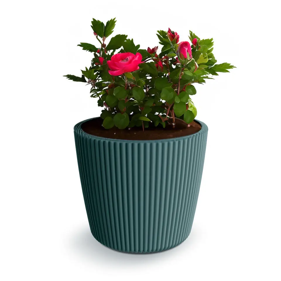 Prosperplast Plantenpot Buckingham - zeeblauw - D39 cm