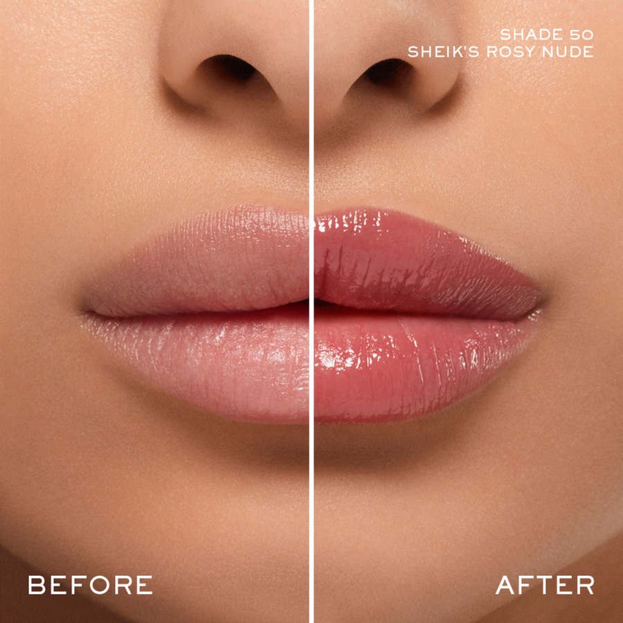 Lancôme Lip Idôle Squalane-12 Butterglow Glowy Color Balm 50 Sheik's Rosy Nude 3g