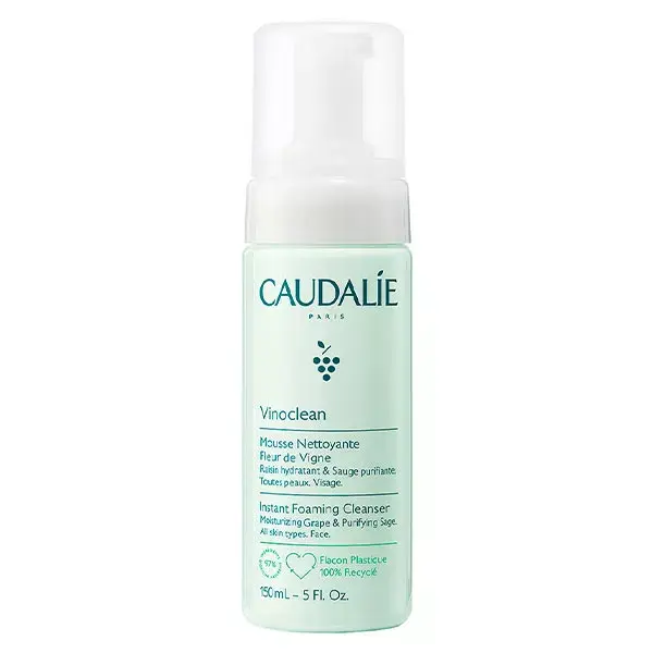 Espuma de Limpeza Facial Caudalie Vinoclean com Flor de Videira 150ml