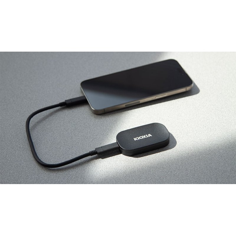 Kioxia Exceria Plus G2 2 To USB Type-C 3.2 Gen 2 (3.1 Gen 2) Noir