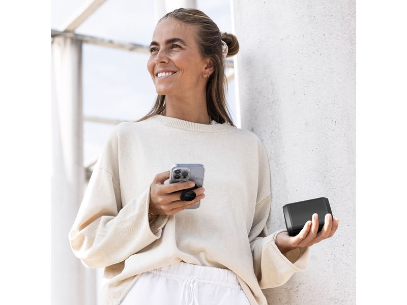 Vonmählen Bluetooth Speaker Air Beats Mini Schwarz Kompakter kabelloser Bluetooth-Lautsprecher mit bis zu 13 Stunden Akkulaufzeit