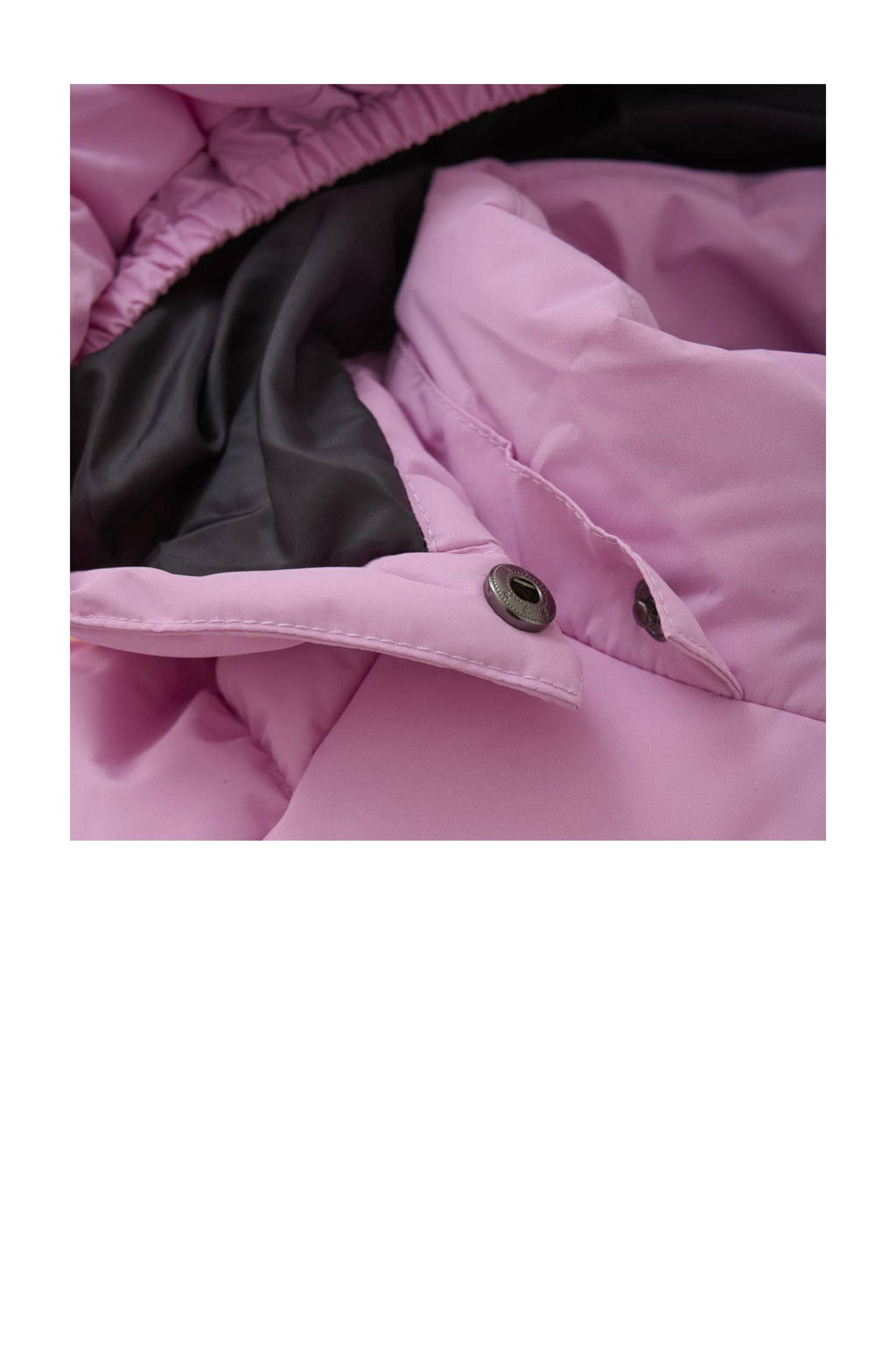 Color Kids ski-jack lila/zwart/geel