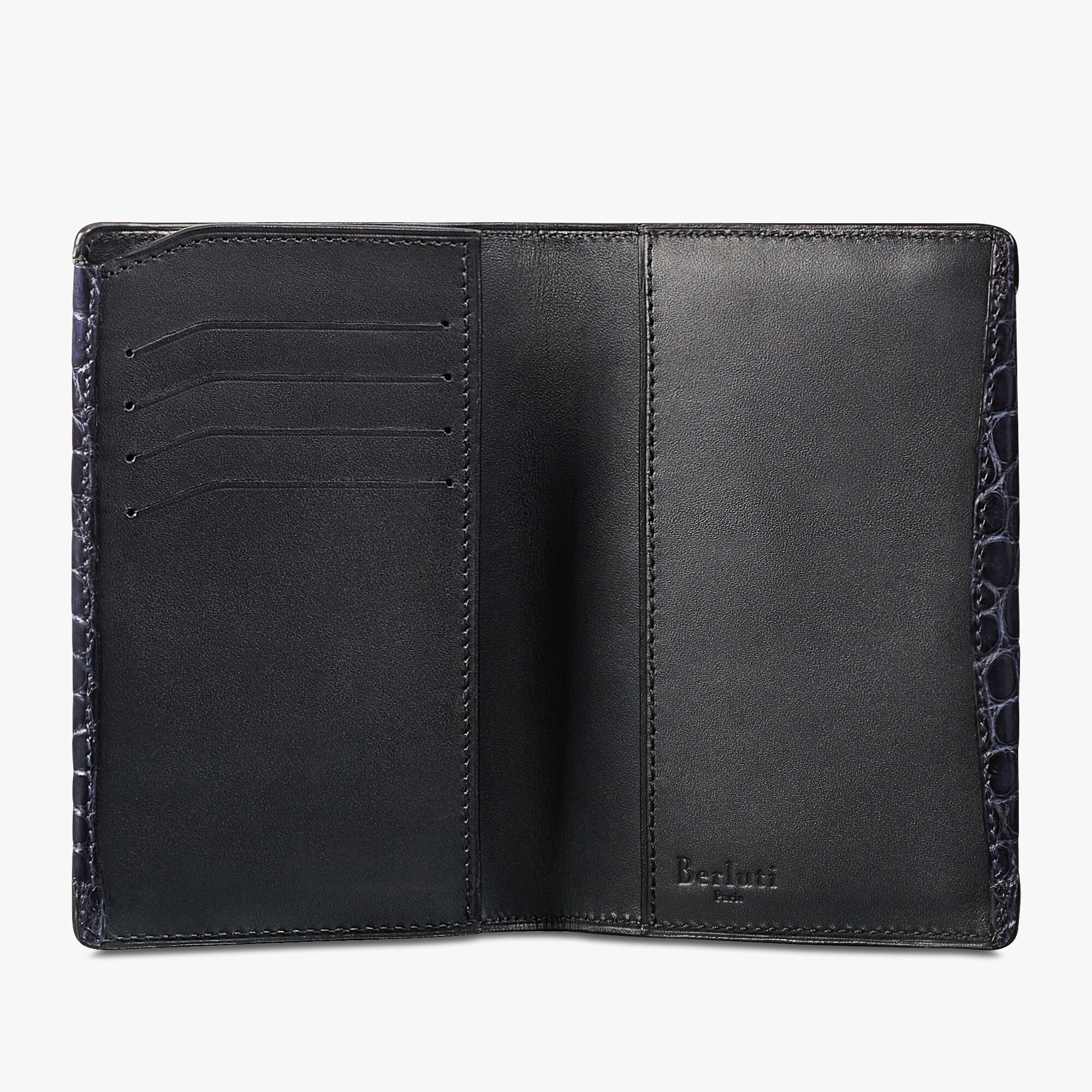 Porte-Passeport Escale En Cuir D'Alligator