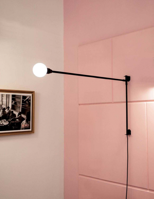 Nemo Potence pivotante mini wandlamp