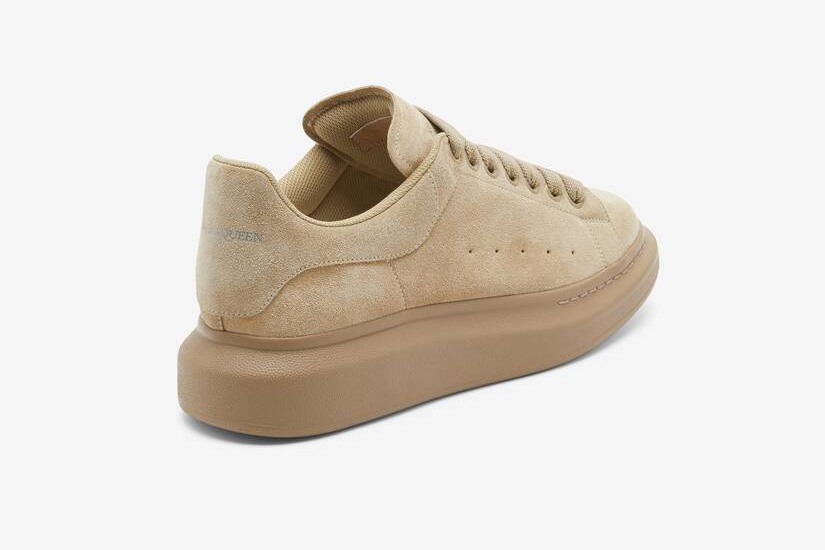 Alexander McQueen Men's Oversized Sneaker in Beige