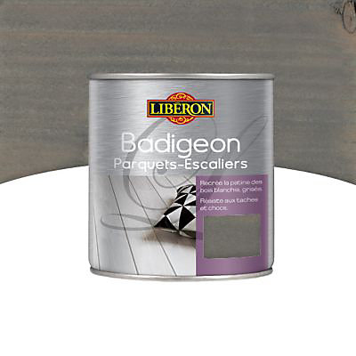 Badigeon parquet et escalier Libéron hiver à Oslo satin 0,75L
