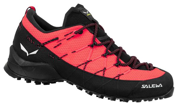 Chaussures d'Approche Femme Salewa Wildfire 2 Corail/Noir
