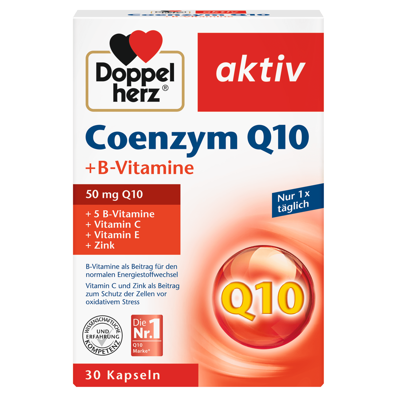 Coenzym Q10 + B-Vitamine (30 Kapseln)