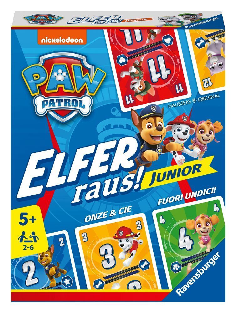 Kartenspiel ELFER RAUS JUNIOR - PAW PATROL