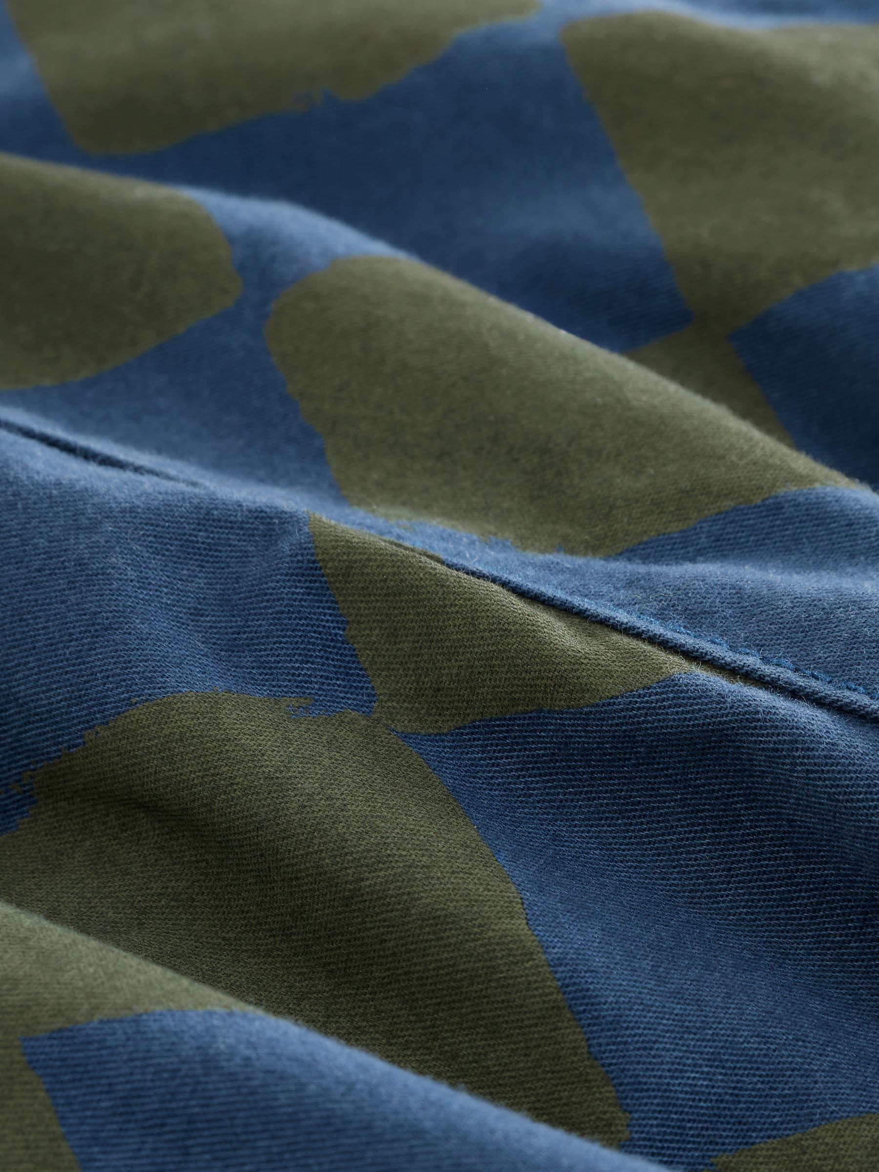 Groen/blauwe Harlequin - Tuinbroek (3mnd -7jr)