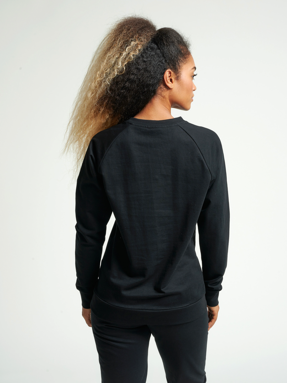 HUMMEL GO COTTON LOGO SWEATSHIRT WOMAN
