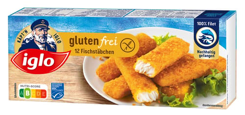 iglo MSC 12 Fischstäbchen glutenfrei
