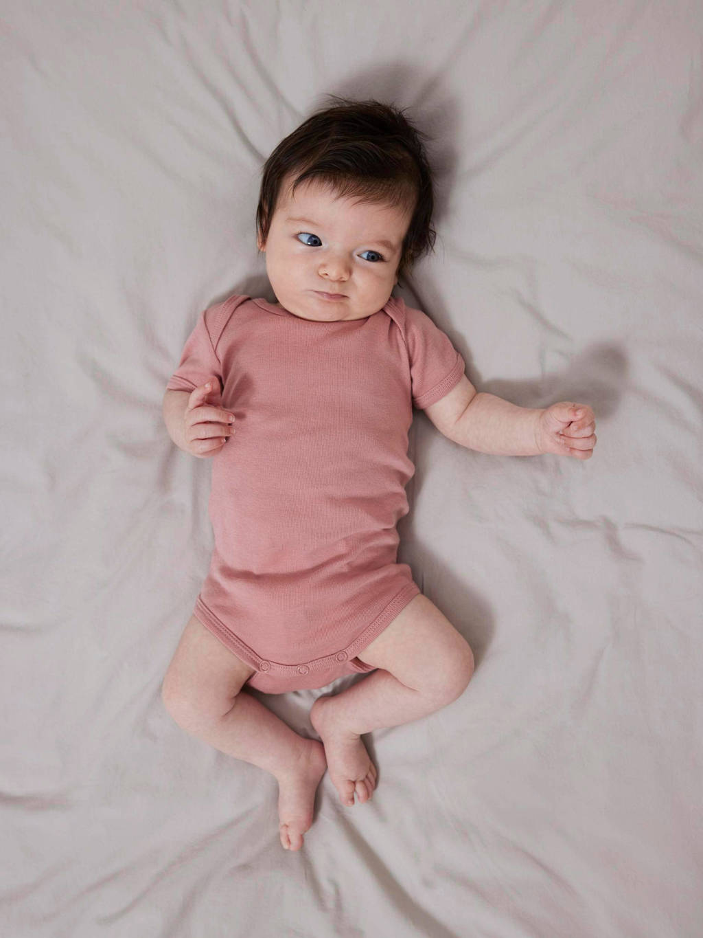 NAME IT romper NBFBODY - set van 2 roze/ofwhite