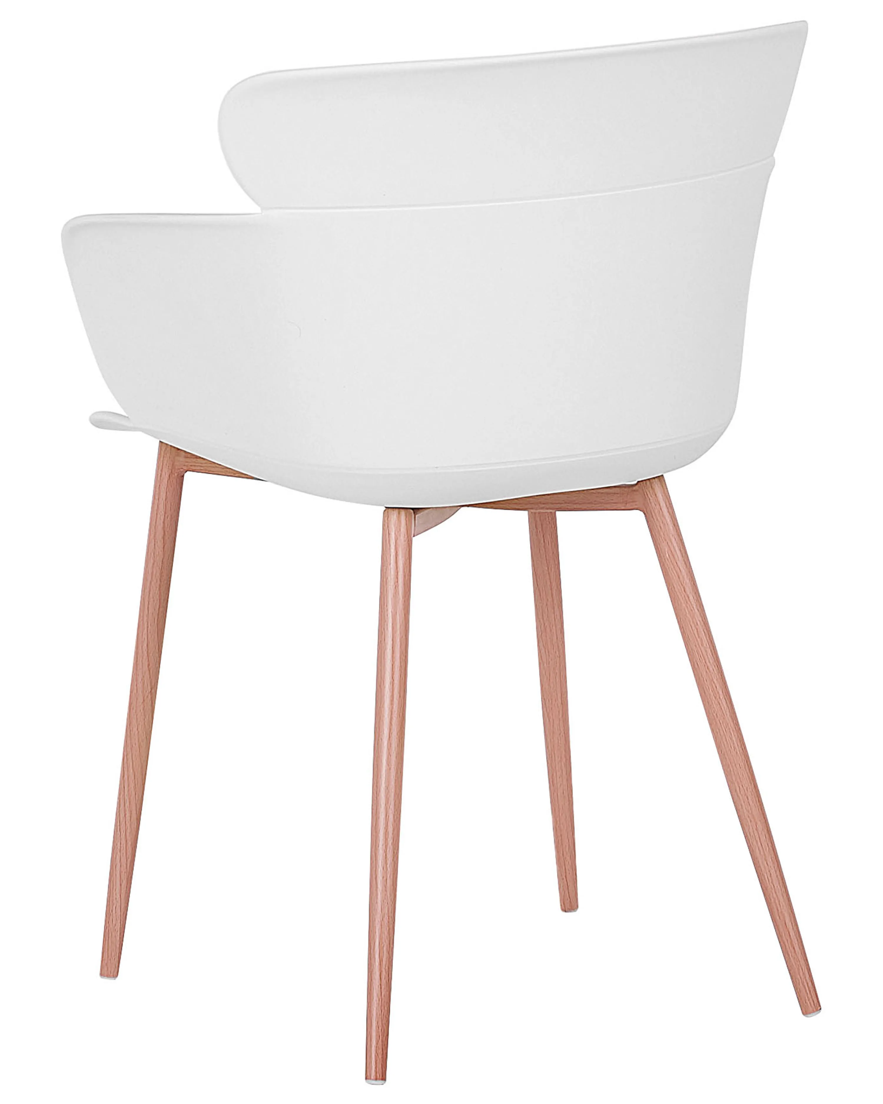 Set van 2 eetkamerstoelen SUMKLEY Wit