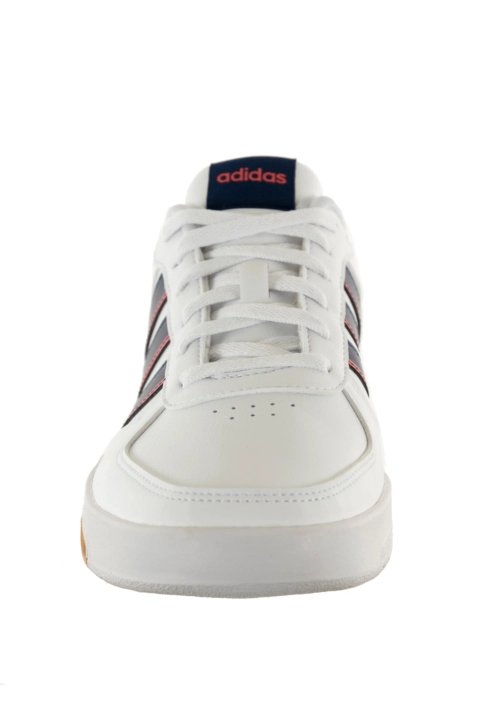 Baskets basses adidas originals courtbeat ftwwht/dkblue/prelsc